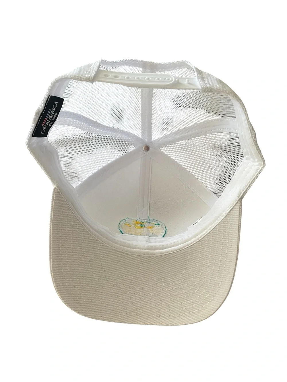 Sun Cruiser White Unisex SnapBack Hat